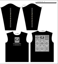  梵字 長袖Ｔシャツ /梵字タトゥー 刺青 デザイン　日本製 受注生産 通販 和柄服