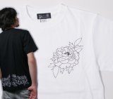 画像: 紅雀 和柄 唐獅子牡丹 聖獣 Ｔシャツ 刺青 和彫り デザイン 和柄服